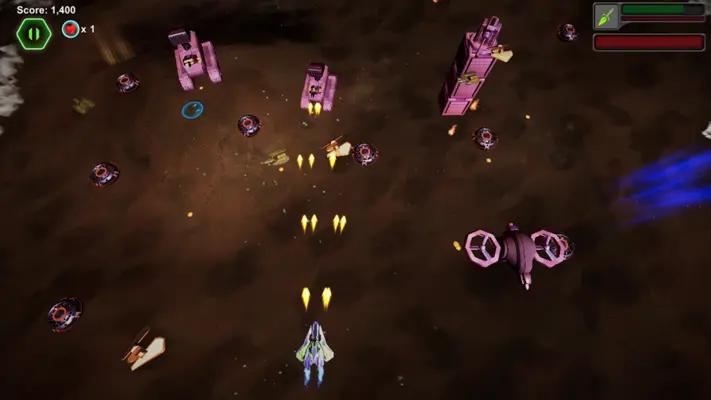 Galaxy Force Invasion android App screenshot 2